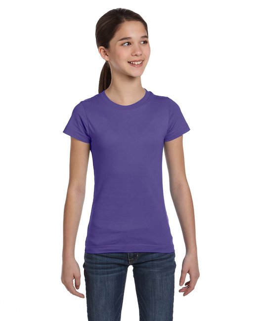 2616 LAT Girls' Fine Jersey T-Shirt