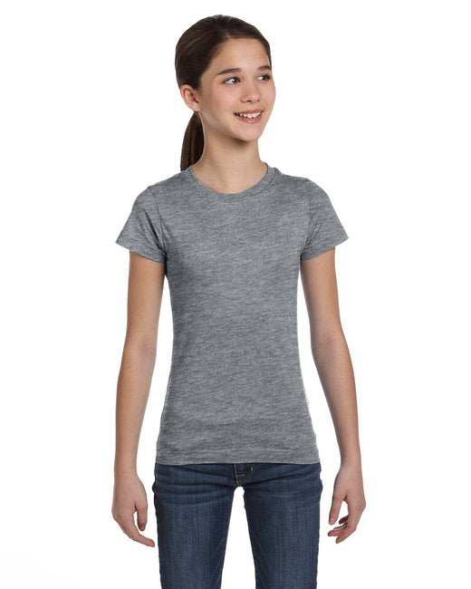 2616 LAT Girls' Fine Jersey T-Shirt