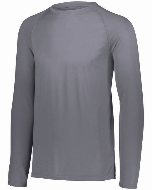 2795 Augusta Sportswear Adult Attain Wicking Long-Sleeve T-Shirt