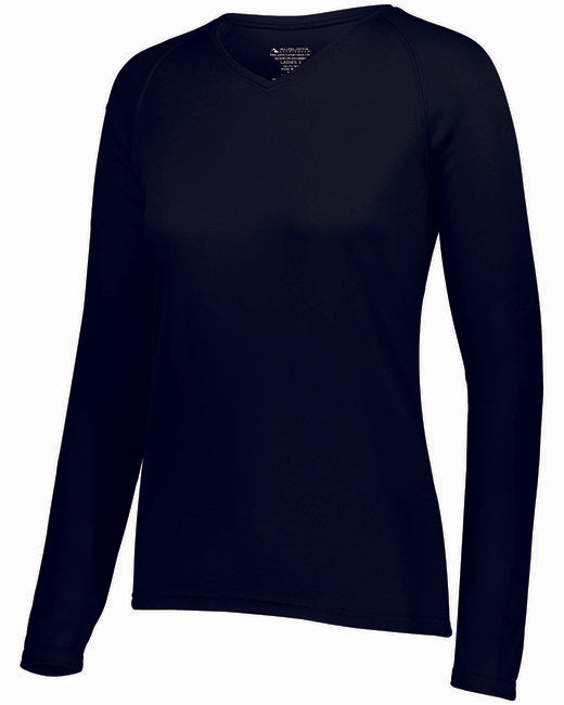 2797 Augusta Sportswear Ladies' Attain Wicking Long-Sleeve T-Shirt