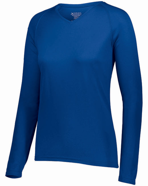 2797 Augusta Sportswear Ladies' Attain Wicking Long-Sleeve T-Shirt