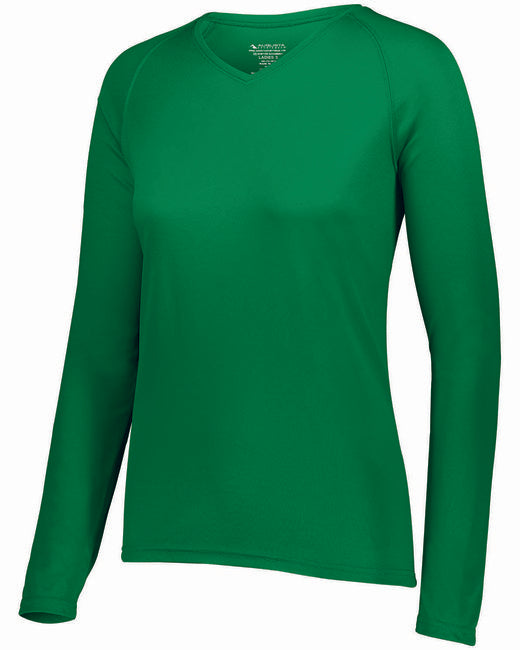 2797 Augusta Sportswear Ladies' Attain Wicking Long-Sleeve T-Shirt