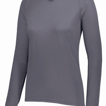 2797 Augusta Sportswear Ladies' Attain Wicking Long-Sleeve T-Shirt