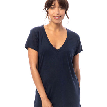 2894B2 Alternative Ladies' Slinky-Jersey V-Neck T-Shirt