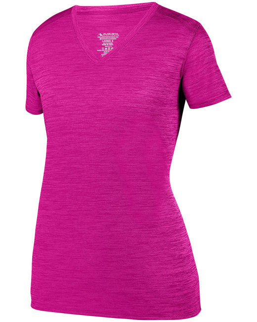 2902 Augusta Sportswear Ladies' Shadow Tonal Heather Short-Sleeve Training T-Shirt