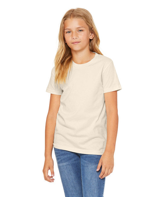 3001Y Bella + Canvas Youth Jersey T-Shirt