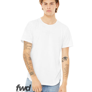 3003C Bella + Canvas FWD Fashion Men's Curved Hem Short Sleeve T-Shirt