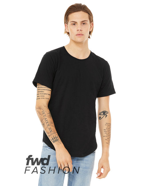 3003C Bella + Canvas FWD Fashion Men's Curved Hem Short Sleeve T-Shirt