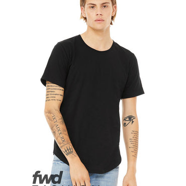 3003C Bella + Canvas FWD Fashion Men's Curved Hem Short Sleeve T-Shirt