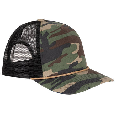 3012DR Dri Duck Cotton Retro Rope Trucker Hat