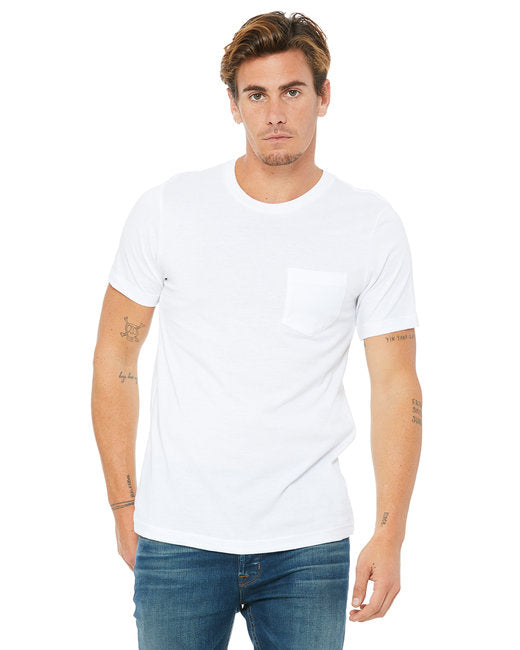 3021 Bella + Canvas Men's Jersey Short-Sleeve Pocket T-Shirt