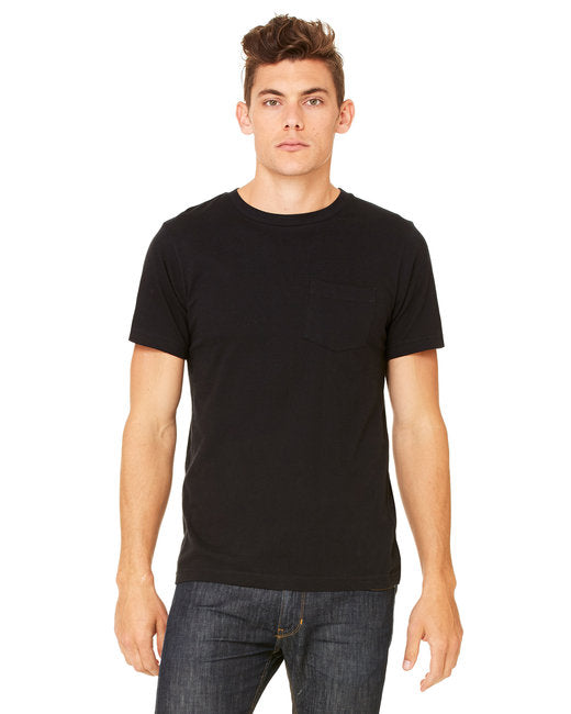 3021 Bella + Canvas Men's Jersey Short-Sleeve Pocket T-Shirt