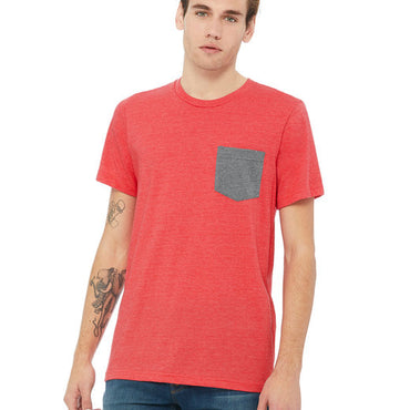 3021 Bella + Canvas Men's Jersey Short-Sleeve Pocket T-Shirt