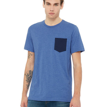 3021 Bella + Canvas Men's Jersey Short-Sleeve Pocket T-Shirt