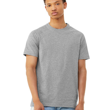 3201 Bella + Canvas Men's Heather CVC Raglan T-Shirt