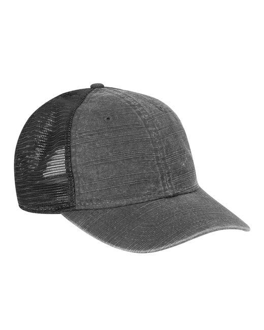 3359 Dri Duck Cotton Impact Slub Trucker Hat