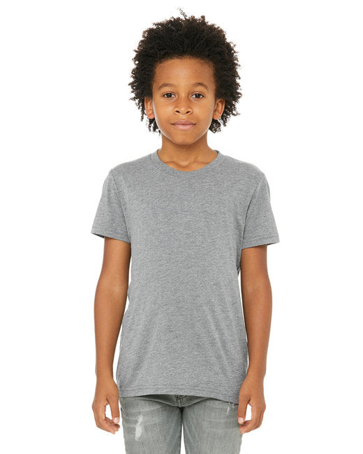 3413Y Bella + Canvas Youth Triblend Short-Sleeve T-Shirt