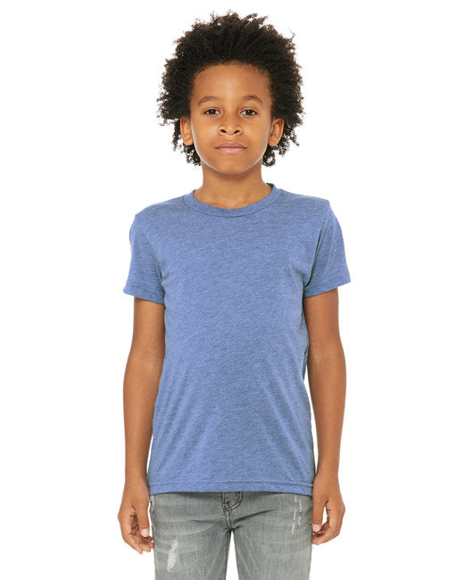 3413Y Bella + Canvas Youth Triblend Short-Sleeve T-Shirt