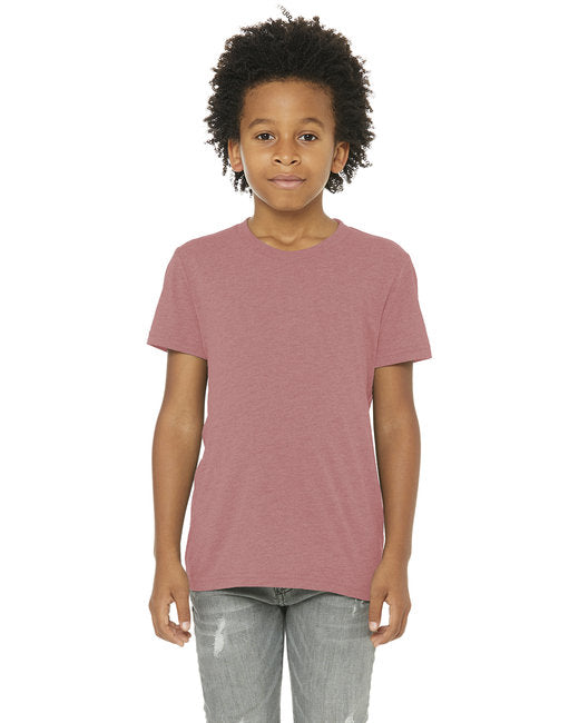 3413Y Bella + Canvas Youth Triblend Short-Sleeve T-Shirt