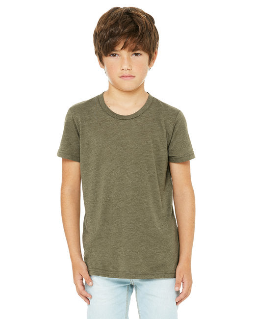 3413Y Bella + Canvas Youth Triblend Short-Sleeve T-Shirt