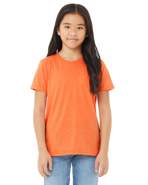 3413Y Bella + Canvas Youth Triblend Short-Sleeve T-Shirt