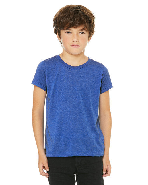 3413Y Bella + Canvas Youth Triblend Short-Sleeve T-Shirt