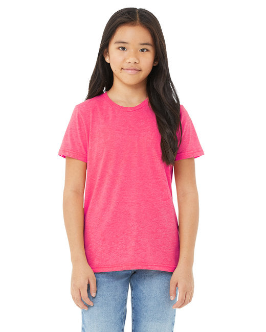 3413Y Bella + Canvas Youth Triblend Short-Sleeve T-Shirt