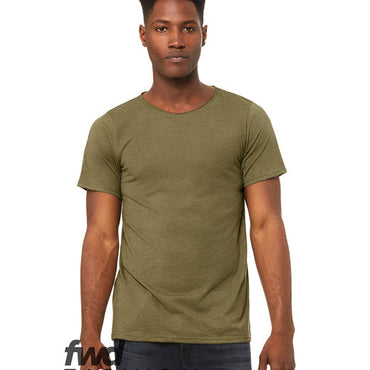 3414C Bella + Canvas FWD Fashion Unisex Triblend Raw Neck T-Shirt