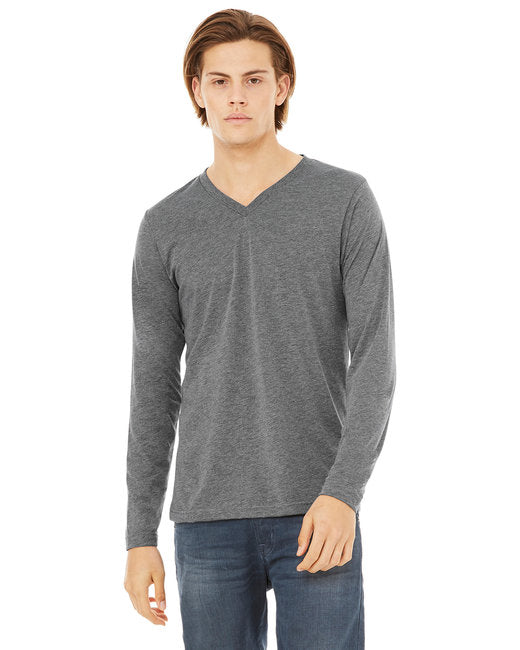 3425 Bella + Canvas Unisex Jersey Long-Sleeve V-Neck T-Shirt