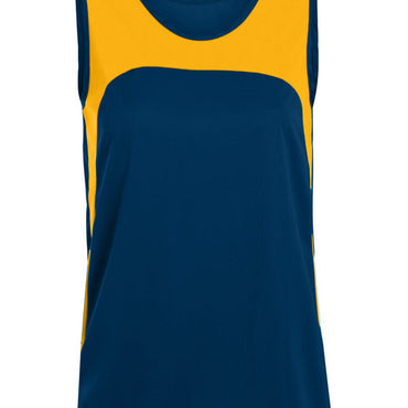 342 Augusta Sportswear Ladies' Wicking Polyester Sleeveless Jersey with Contrast Inserts