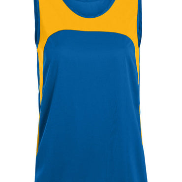 342 Augusta Sportswear Ladies' Wicking Polyester Sleeveless Jersey with Contrast Inserts