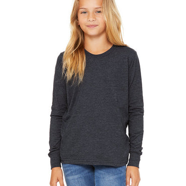 3501Y Bella + Canvas Youth Jersey Long-Sleeve T-Shirt