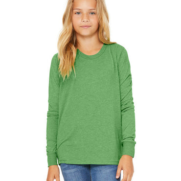 3501Y Bella + Canvas Youth Jersey Long-Sleeve T-Shirt