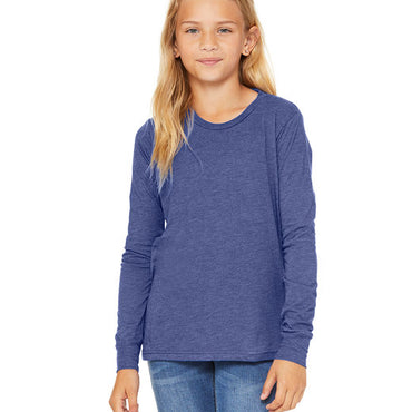 3501Y Bella + Canvas Youth Jersey Long-Sleeve T-Shirt