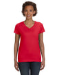 3507 LAT Ladies' V-Neck Fine Jersey T-Shirt