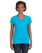 3507 LAT Ladies' V-Neck Fine Jersey T-Shirt