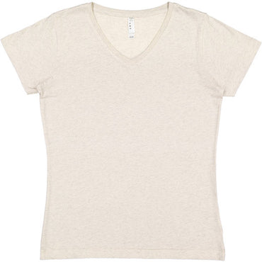 3507 LAT Ladies' V-Neck Fine Jersey T-Shirt