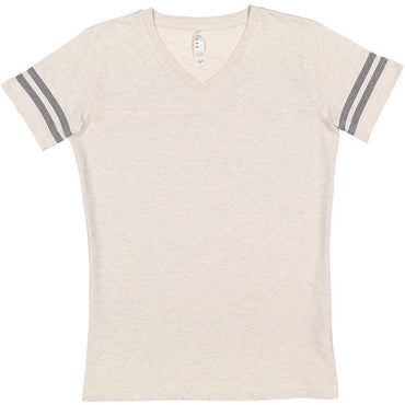 3537 LAT Ladies' Football T-Shirt