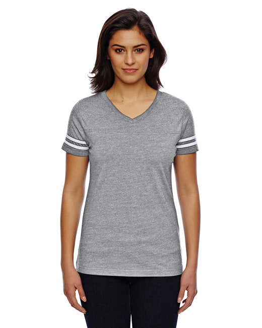 3537 LAT Ladies' Football T-Shirt