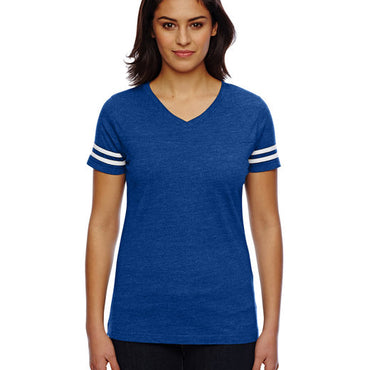 3537 LAT Ladies' Football T-Shirt