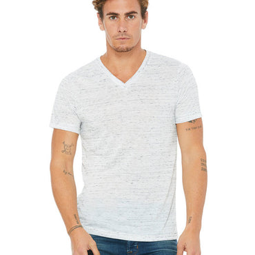 3655C Bella + Canvas Unisex Textured Jersey V-Neck T-Shirt