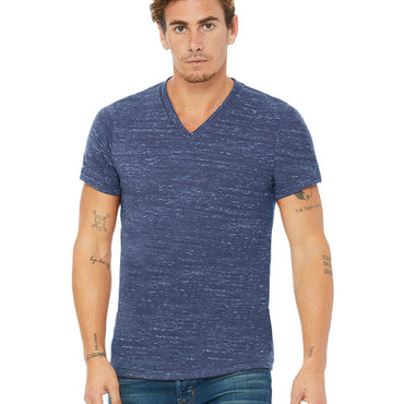 3655C Bella + Canvas Unisex Textured Jersey V-Neck T-Shirt