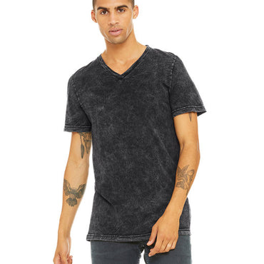 3655C Bella + Canvas Unisex Textured Jersey V-Neck T-Shirt