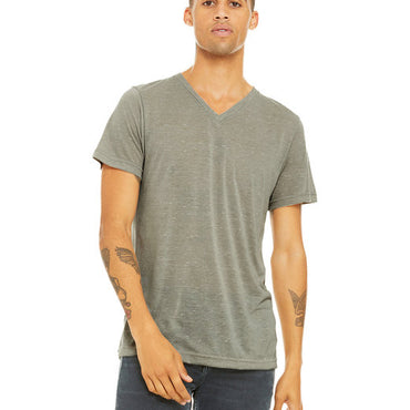 3655C Bella + Canvas Unisex Textured Jersey V-Neck T-Shirt