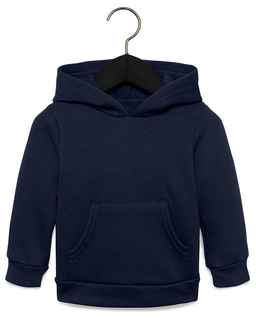 3719T Bella + Canvas Toddler Sponge Fleece Pullover Hooded Sweatshirt