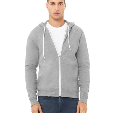 3739 Bella + Canvas Unisex Sponge Fleece Full-Zip Hooded Sweatshirt