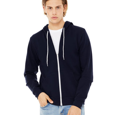 3739 Bella + Canvas Unisex Sponge Fleece Full-Zip Hooded Sweatshirt