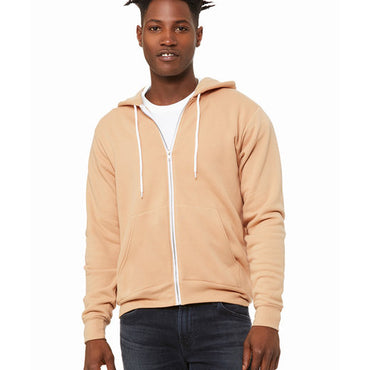 3739 Bella + Canvas Unisex Sponge Fleece Full-Zip Hooded Sweatshirt