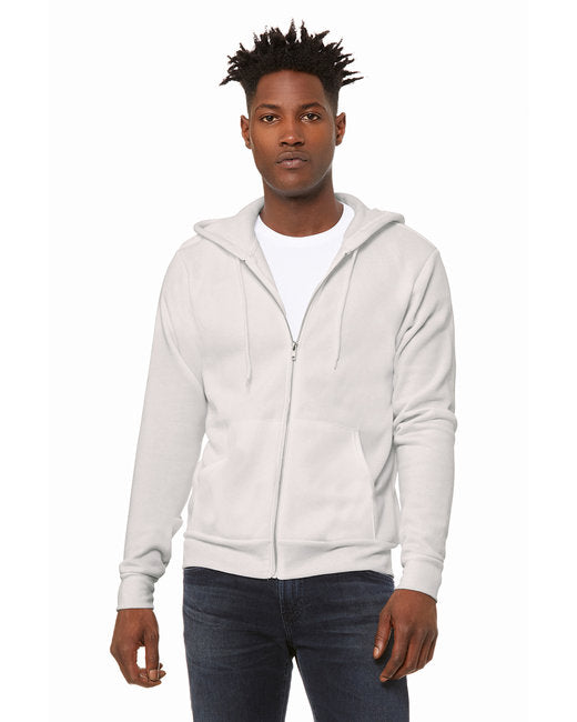 3739 Bella + Canvas Unisex Sponge Fleece Full-Zip Hooded Sweatshirt