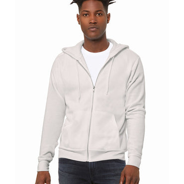 3739 Bella + Canvas Unisex Sponge Fleece Full-Zip Hooded Sweatshirt